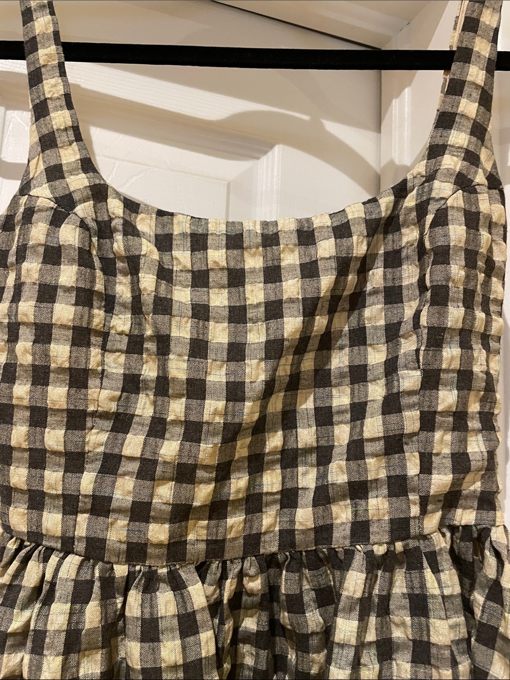 Princess Polly Old money European Summer Coquette Gingham Maxi Dress - Picture 4 of 4